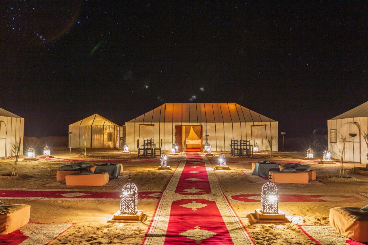 Hotel Sirocco Luxury Camp Merzouga Exterior foto