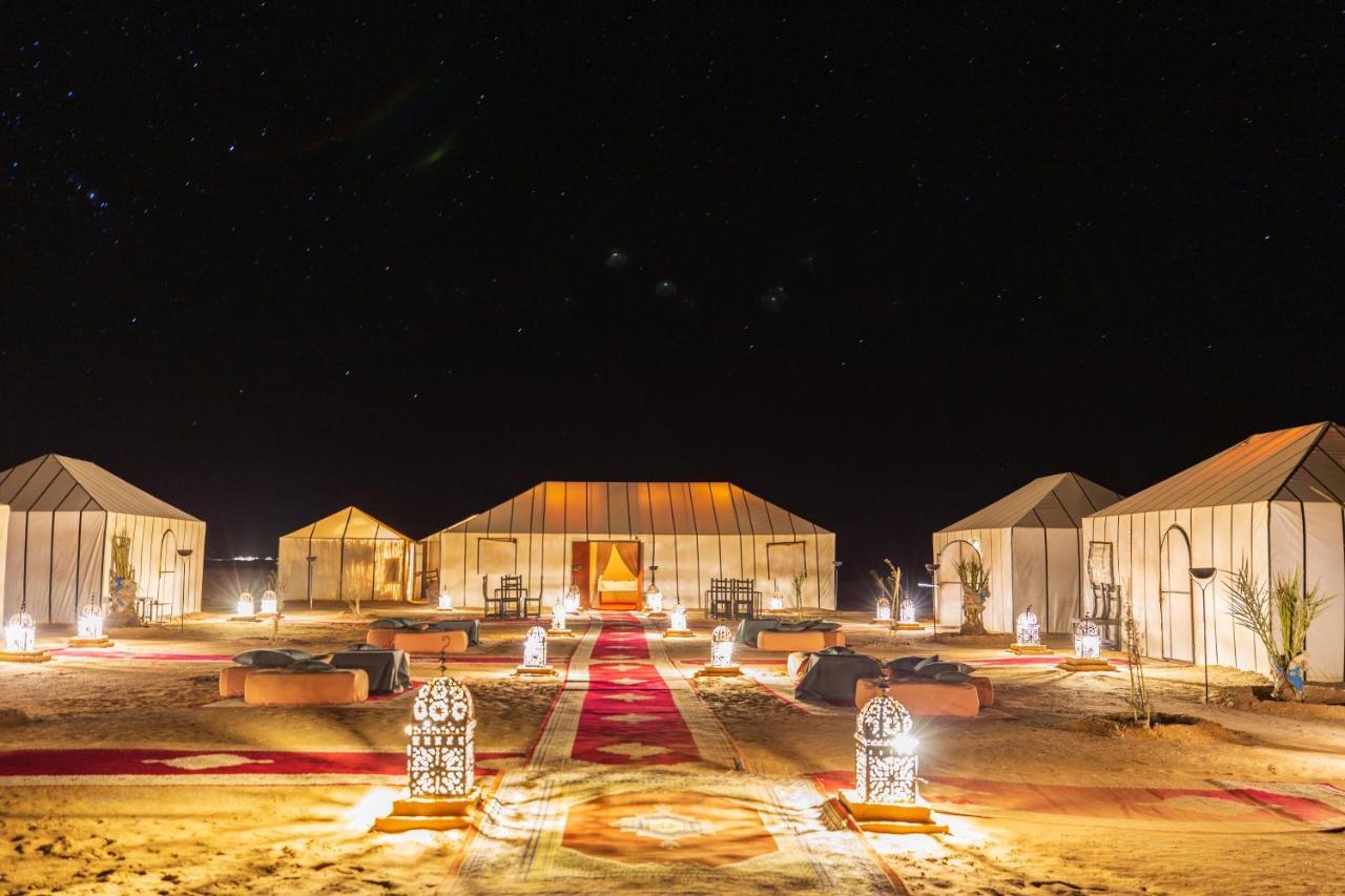 Hotel Sirocco Luxury Camp Merzouga Exterior foto