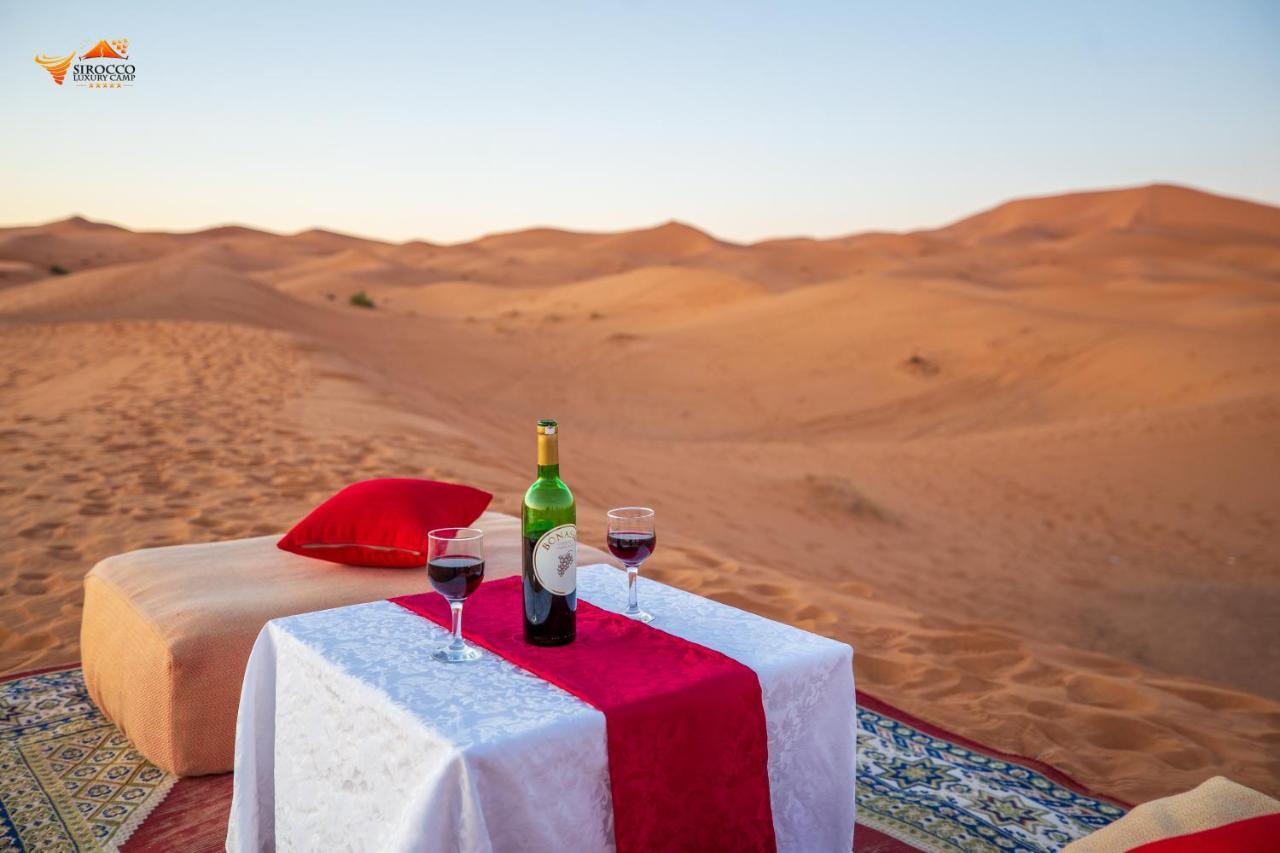 Hotel Sirocco Luxury Camp Merzouga Exterior foto