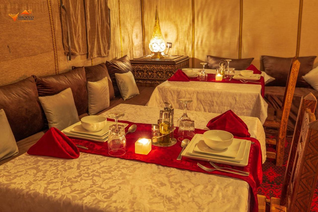 Hotel Sirocco Luxury Camp Merzouga Exterior foto