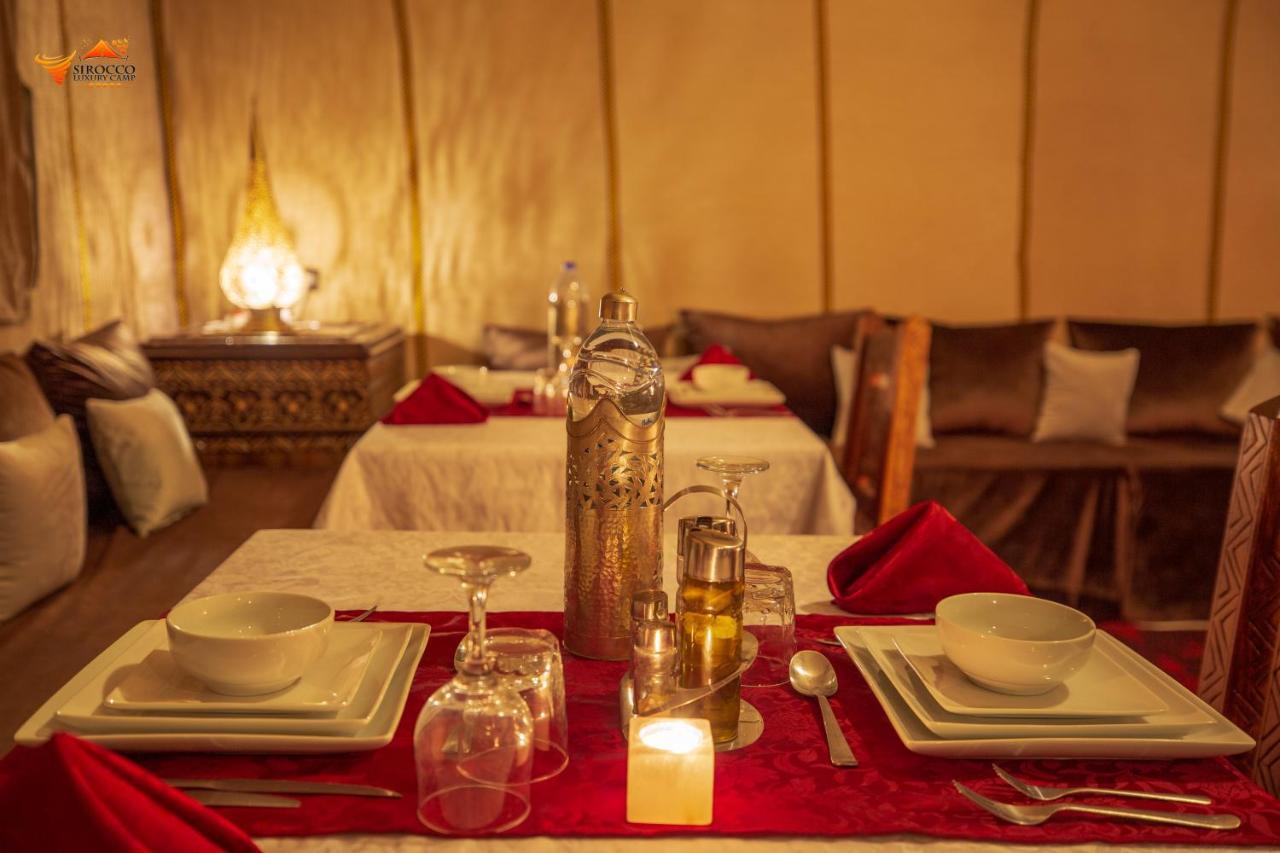 Hotel Sirocco Luxury Camp Merzouga Exterior foto