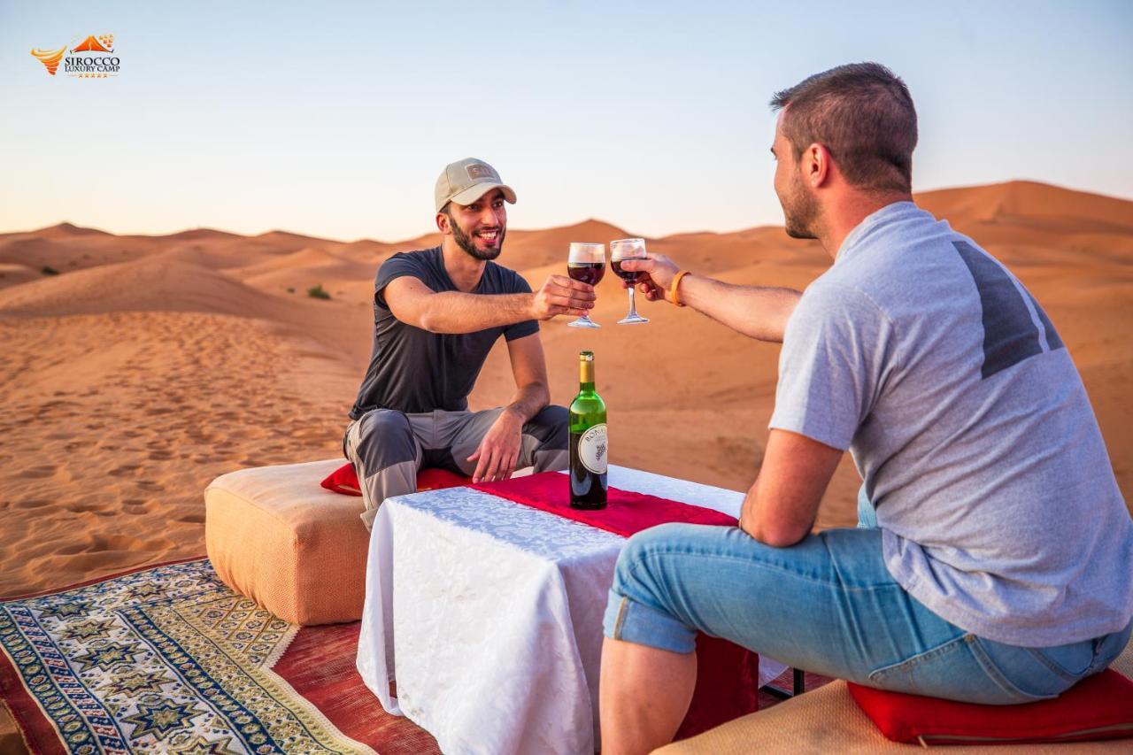 Hotel Sirocco Luxury Camp Merzouga Exterior foto